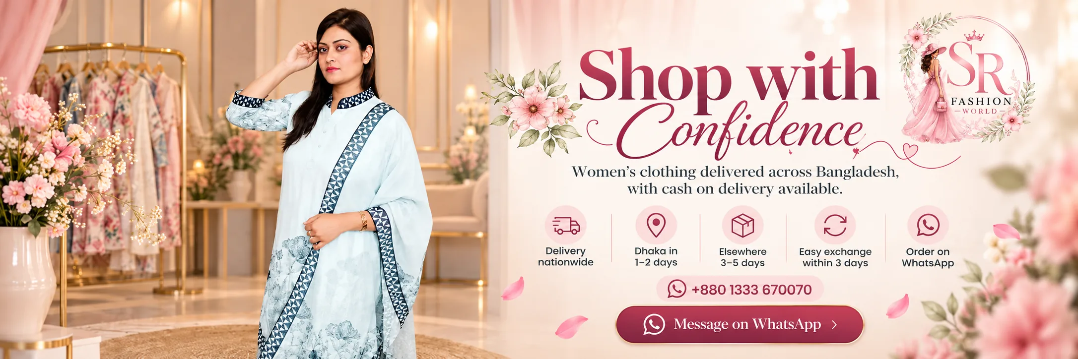 Shop with confidence – cash on delivery across Bangladesh